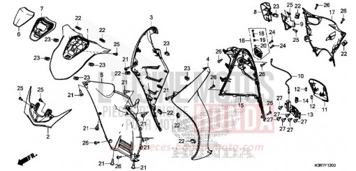 FRONT COVER SH150ADL de 2020